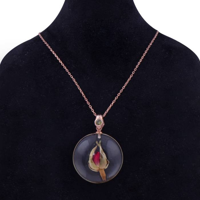 Gonca Rose Necklace AmbeNus008