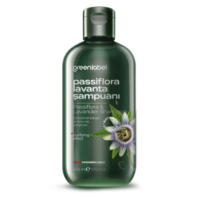 greenlabel - Greenlabel Passiflora-Lavanta Şampuanı 400 ml