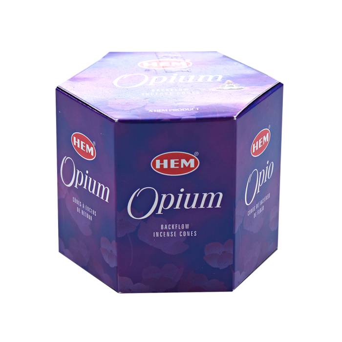 Hem Geri Akışlı Şelale Tütsü Konileri Opium (Afyon) Aromalı 40 Adet