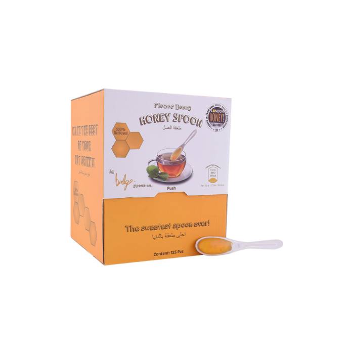 Honey Spoon Ballı Kaşık Süzme Çiçek Balı 125*7 Gr Paket