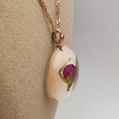 IceNus437 Rose Necklace - Thumbnail