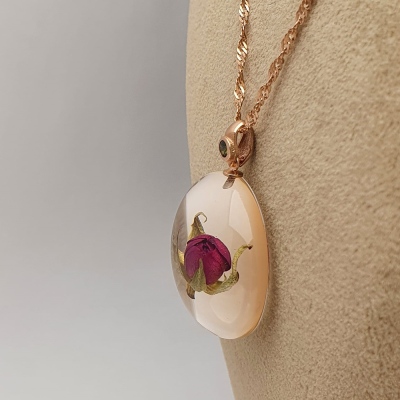 IceNus437 Rose Necklace - Thumbnail