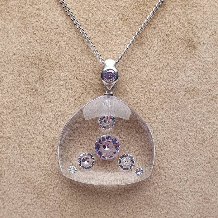 IceNus469 Zircon Necklace