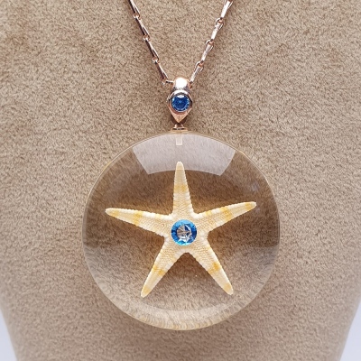 IceNus482 Starfish Necklace - Thumbnail
