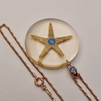 IceNus482 Starfish Necklace - Thumbnail
