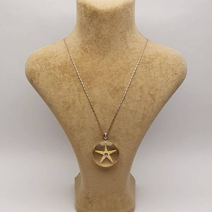 IceNus482 Starfish Necklace