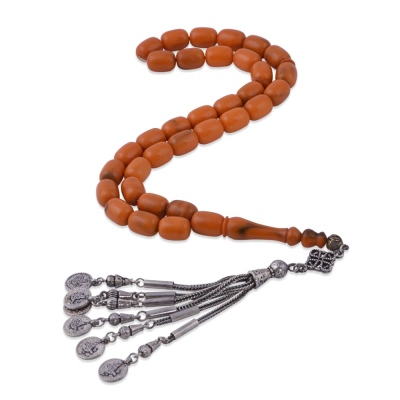 Kapsül Kesim Turuncu Katalin Tesbih - nusnus