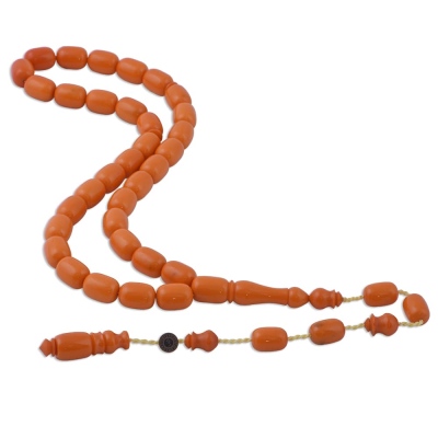 nusnus - Capsule Cut Orange Katalin Rosary