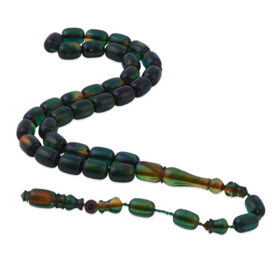 Kapsül Kesim Sıkma Kehribar Tesbih - nusnus