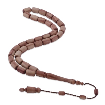 Kapsül Kesim Usta İşi Japon Kiraz Ağacı Tesbih T-1494 - nusnus