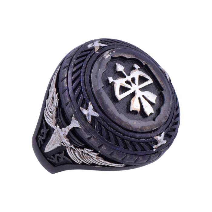 Eagle Model Men's Silver Ring 18.3 gr