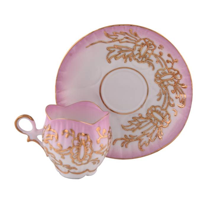 Kütahya Porselen El Yapımı Aizonai Kahve Fincanı - 4