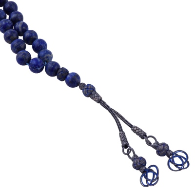 Lapis Lazuli Stone Rosary - Thumbnail