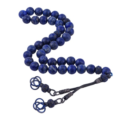 Lapis Lazuli Stone Rosary - Thumbnail