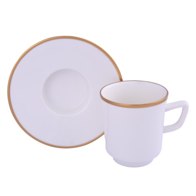Lıvıano - Liviano 6-Piece Coffee Cup Set Keyif Gold