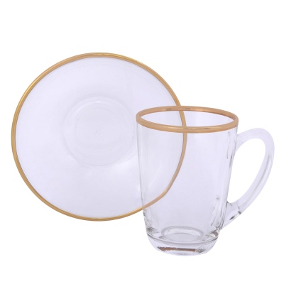 Liviano - Liviano Handle Tea Set 12 Piece Gold 03