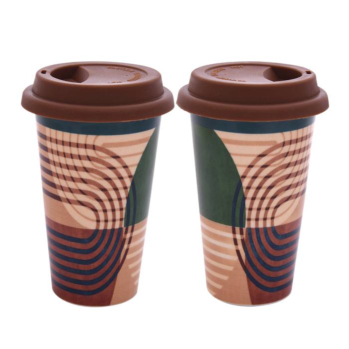 Lucky Art Arden Bone Latte Mug Mug