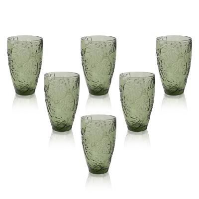 Lucky Art - Lucky Art Lillian 6 Glass Soft Drink Glass