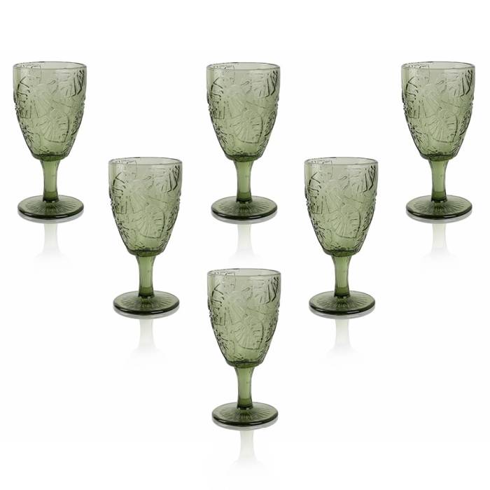 Lucky Art Lillian 6'Lı Cam Kadeh - 1