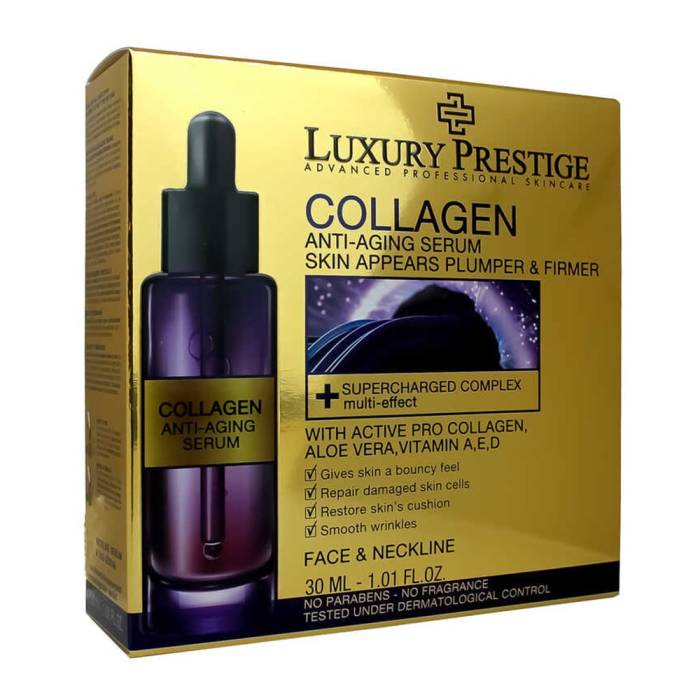 Luxury Prestige Collagen Yüz ve Boyun Serumu 30 ml