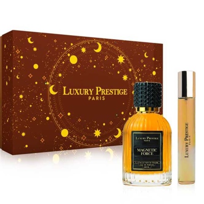 Luxury Prestige - Luxury Prestige Magnetic Force Erkek Parfüm Seti 100 ml+35 ml EDP
