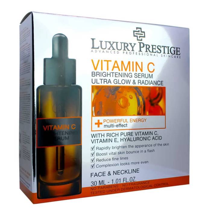 Luxury Prestige Vitamin C Yüz ve Boyun Serumu 30 ml