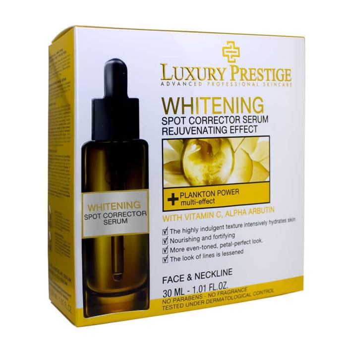 Luxury Prestige Whitening Yüz ve Boyun Serumu 30 ml