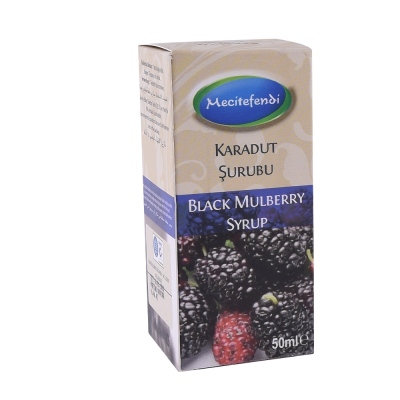 Mecitefendi - Mecitefendi Black Mulberry Syrup 50 ml