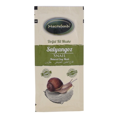 Mecitefendi - Mecitefendi Clay Mask Snail 20 G Single Use.