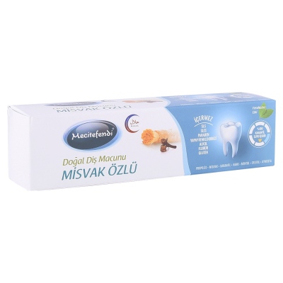 Mecitefendi - Mecitefendi Doğal Diş Macunu Misvak Özlü 75 ml