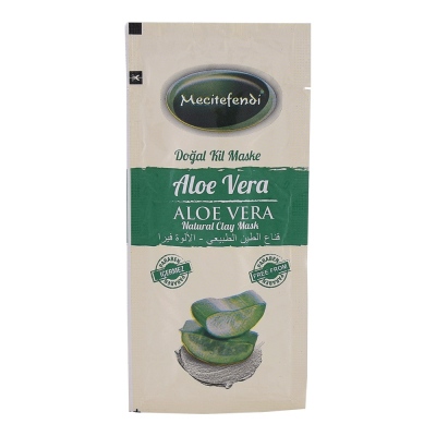 Mecitefendi - Mecitefendi Natural Clay Mask Aloe Vera 20 Gr