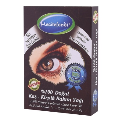 Mecitefendi - Mecitefendi Natural Eyebrow Eyelash Care Oil 2 Pieces 8 ml