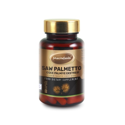 Mecitefendi - Mecitefendi Saw Palmetto Cüce Palmiye Ekstesi İçeren Takviye Edici Gıda (60 KAPSÜL*580MG)