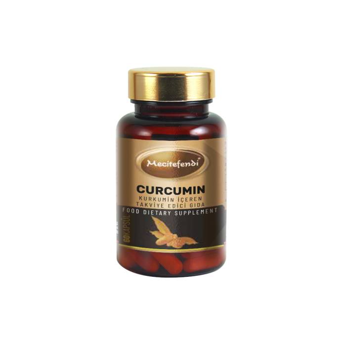 Mecitefendi Takviye Curcumin Ekstraktı (610MG*60 KAPSÜL)