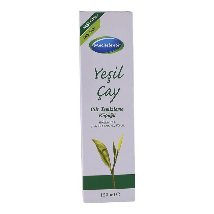 Mecitefendi Yeşil Çay Cilt Temizleme Köpüğü 150 ml