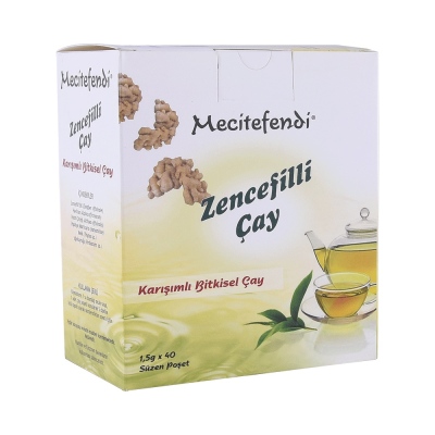 Mecitefendi - Mecitefendi Zencefilli Çay 40lı Süzen Poşet