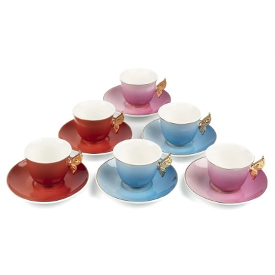 Mikasa Moor - Mikasa Moor Papiyon 6-Piece Coffee Cup Set