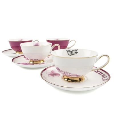 Mikasa Moor - Mikasa Moor Pinky Teacup Set of 4