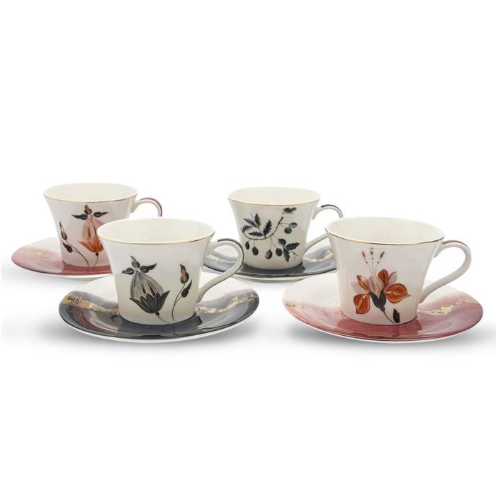 Mikasa Moor Rusty 4lü Kahve Fincanı Seti - 1