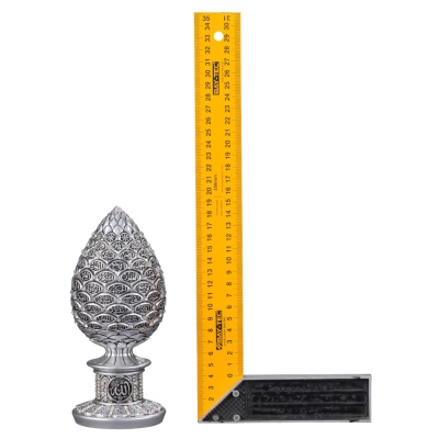 Nakkas Kozalak Boytu (Medium Size | Silver | Esma-ul Husna) - Thumbnail