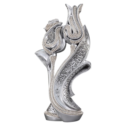 Nakkaş Boytu - Nakkas Lale Rose Boytu (Small Size | Silver)