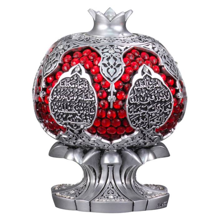 Nakkas Pomegranate Boytu (Medium Size | Silver | Blessing ~ Ant Prayer)