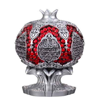 Nakkas Pomegranate Boytu (Medium Size | Silver | Blessing ~ Ant Prayer) - Thumbnail