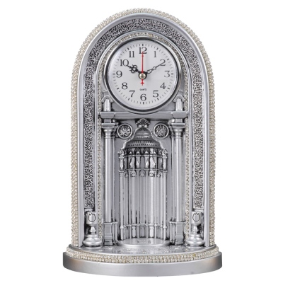 Nakkas Boytu - Nakkas Clock Mihrab Boytu (Large Size | Silver)