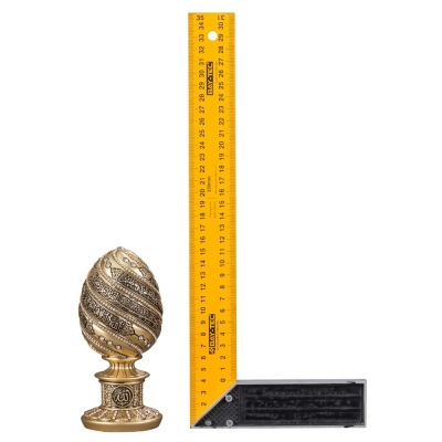 Nakkas Egg Boytu (Small Size | Yellow | Ayat-el Kürsi) - Thumbnail