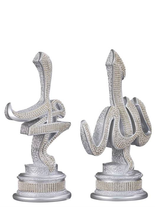 Nakkas Elegant Sülüs Boytu (Medium Size | Silver) NKBY 120-3G1