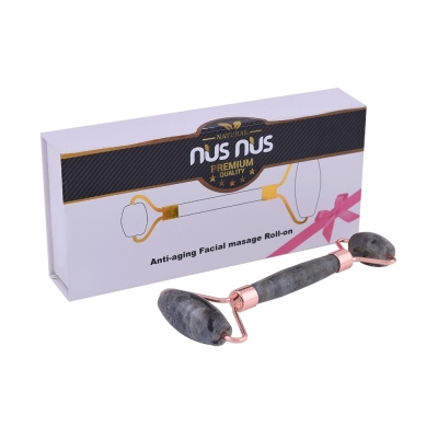 nusnus - Natural Double Sided Labradonite Stone Massage Tool Roller
