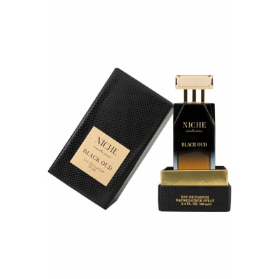 Niche Exclusive Black Oud EDP 100 ML Men's Perfume - Thumbnail