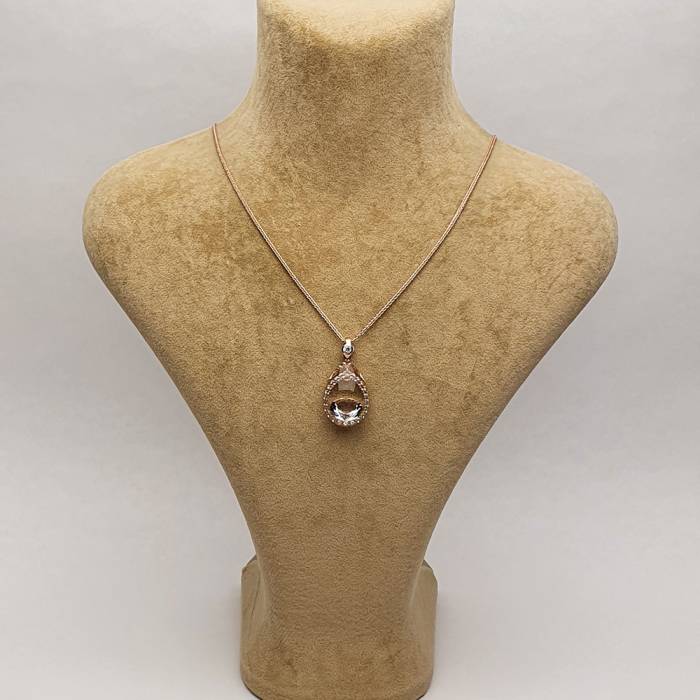 NusMond003 (White Zircon Necklace)