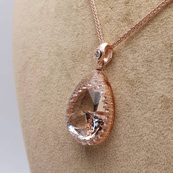 NusMond003 (White Zircon Necklace)